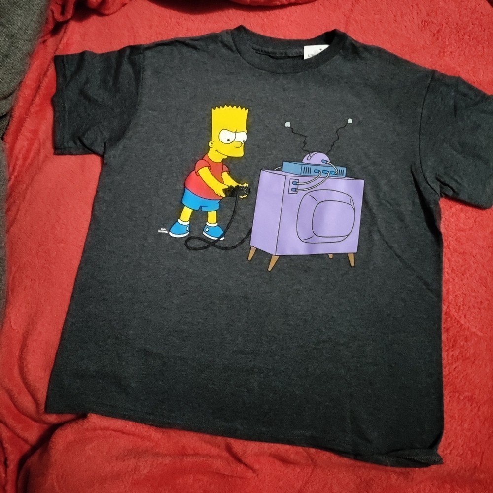 NWT Bart Simpson kid's t-shirt size Small 6/7